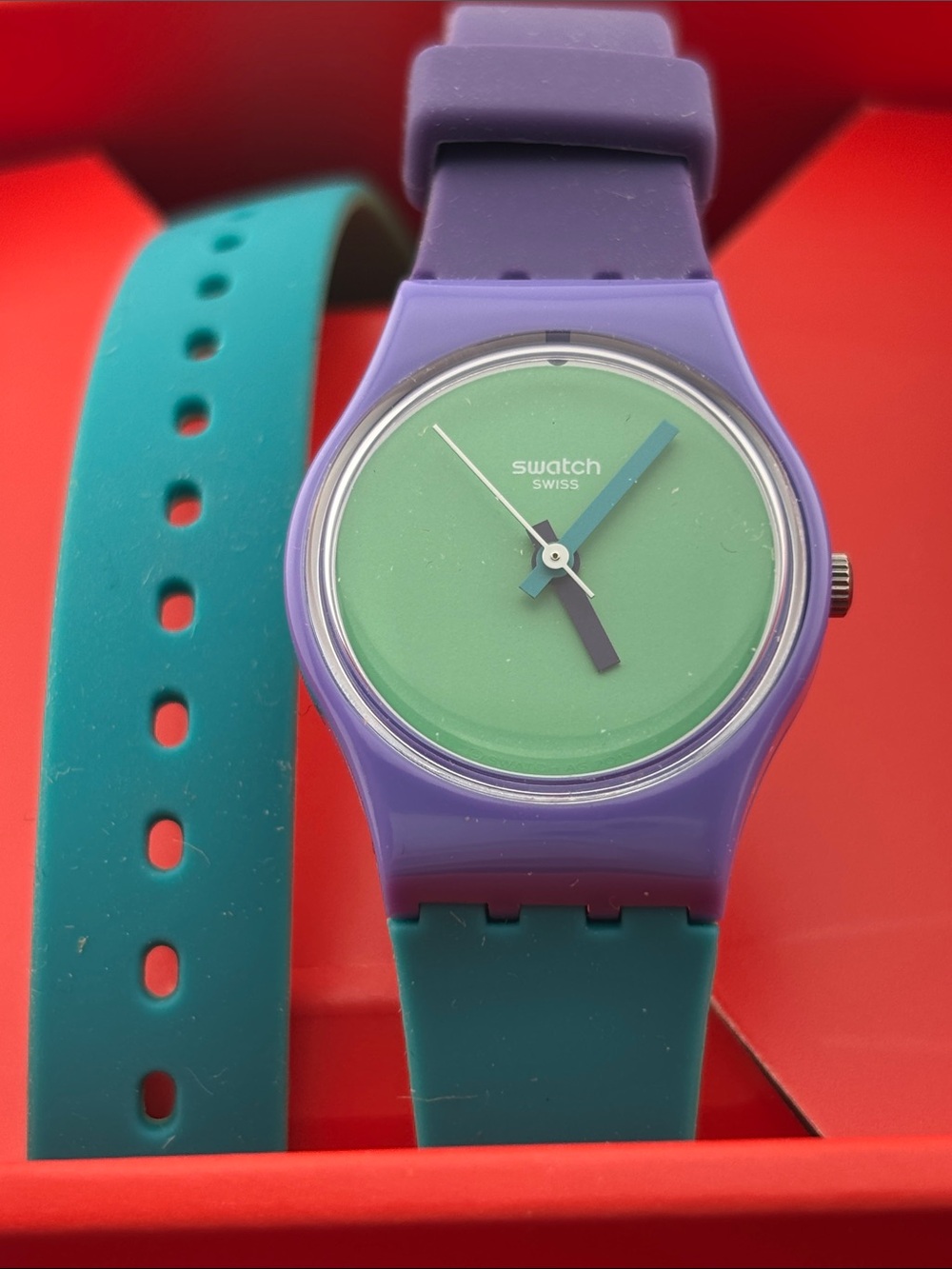 Swatch Watch - LV117 - FUN IN BLUE